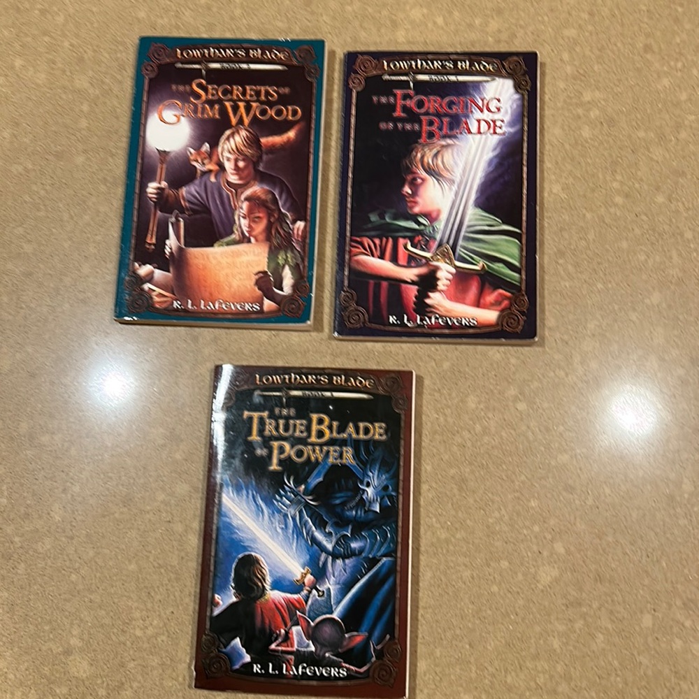 3 Lowthar’s Blade Books by R L LaFevers